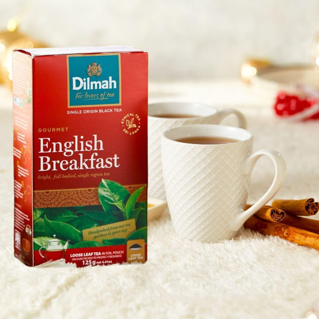 Dilmah English Breakfast - 150 tea bags - Robust Single Origin Ceylon Black Tea with color, strength and aroma (3 Pack)