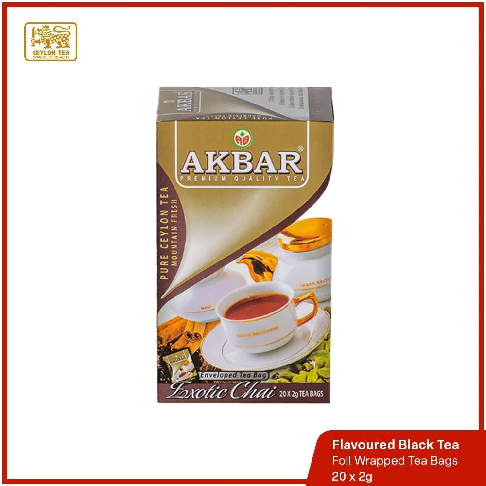 Akbar Chai Tea – Flavoured Black Tea